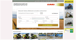 Desktop Screenshot of claasboerse-sued.com